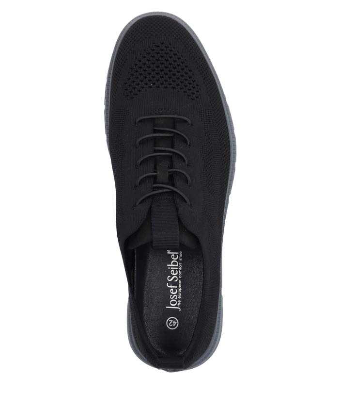 Josef Seibel Falko knitted 23 - Schwarz